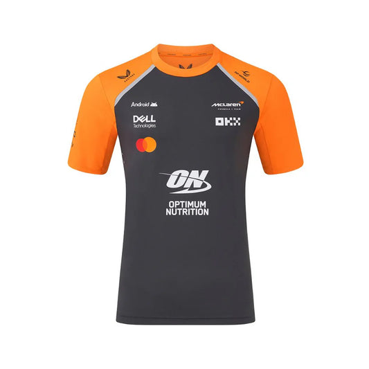 Playera McLaren Oficial 2025 Gris