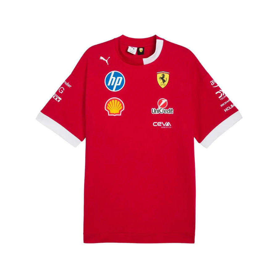 Playera Oversized Ferrari Oficial 2025