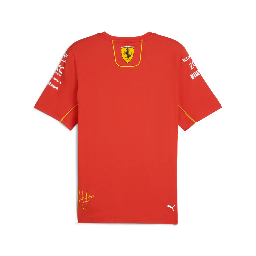 Playera Ferrari Carlos Sainz Oficial 2024