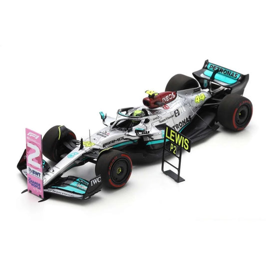 W13 E No.44 Mercedes-AMG Petronas F1 Team 2nd Brazilian GP 2022 Lewis Hamilton (Set)