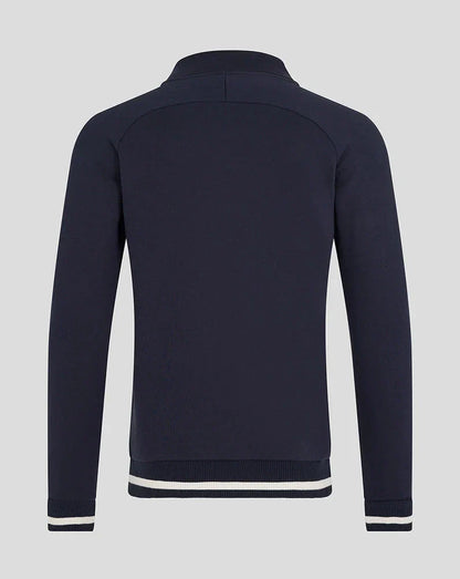 Red Bull Racing F1 Heritage Script 1/4 Zip Sweater - Navy