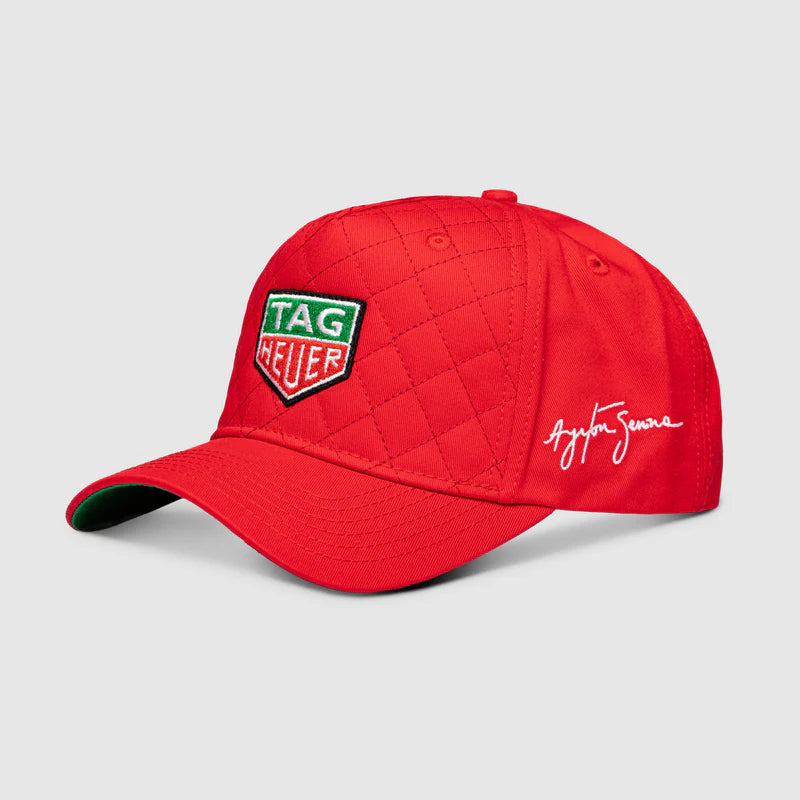 TAG HEUER X SENNA QUILTED RACE CAP