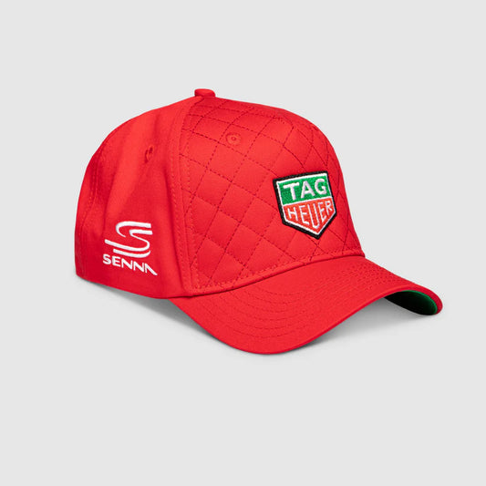 TAG HEUER X SENNA QUILTED RACE CAP