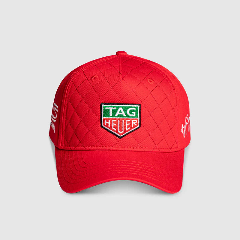 TAG HEUER X SENNA QUILTED RACE CAP