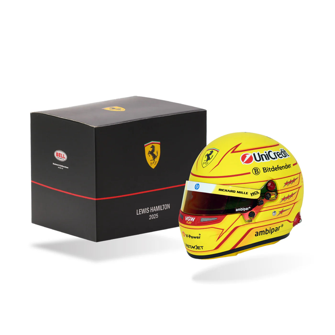 Helmet 1:2 Lewis Hamilton 2025