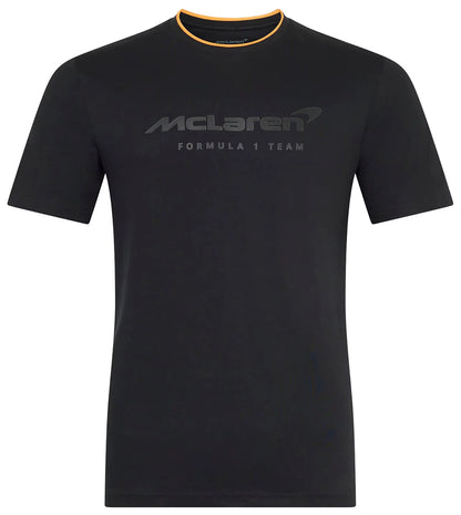 Playera Negra McLaren Logo