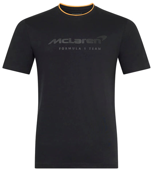 Playera Negra McLaren Logo