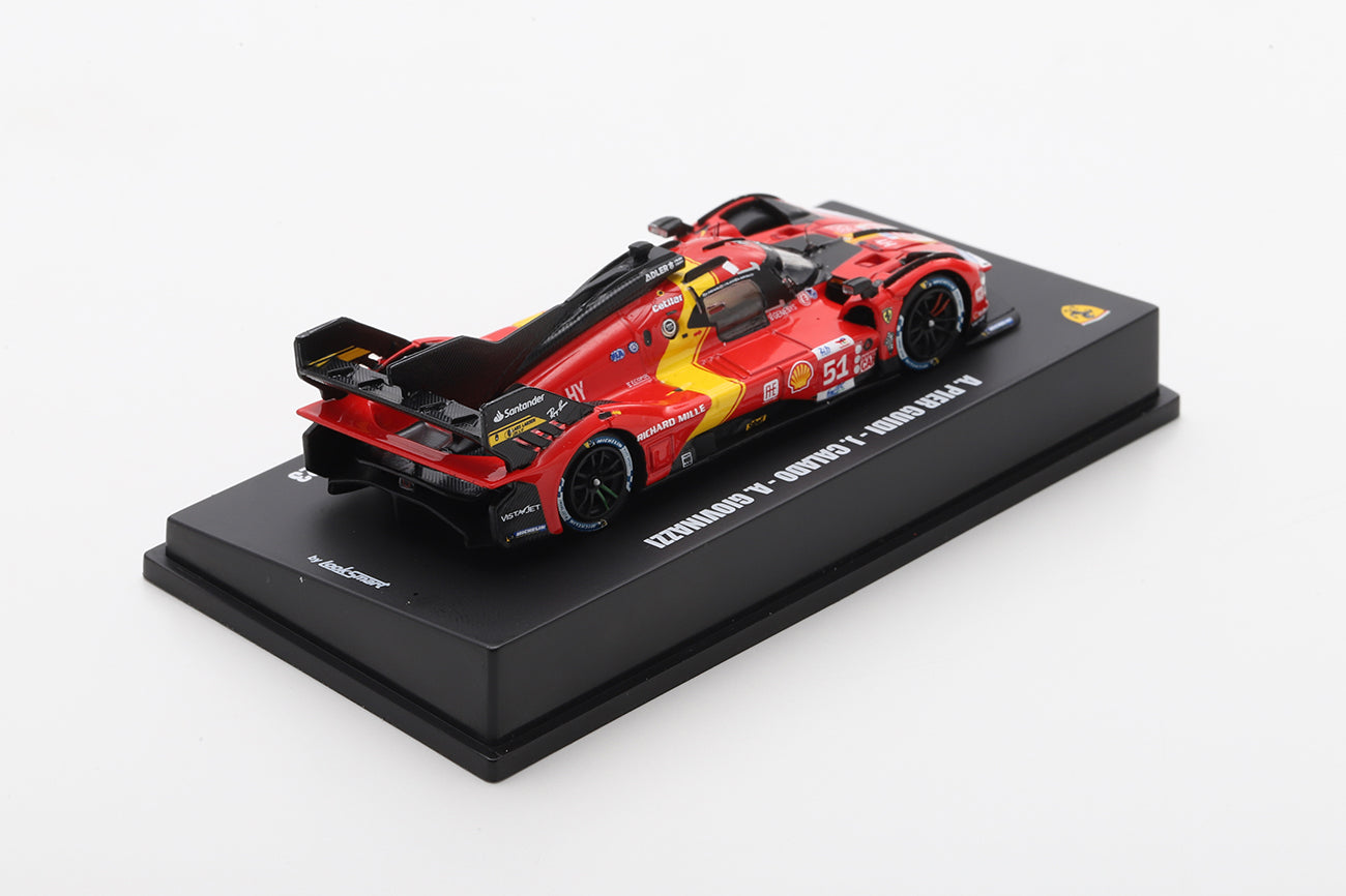 Ferrari 499P No.51 Ferrari AF Corse Winner Le Mans 24H 2023 – Scale 1:64