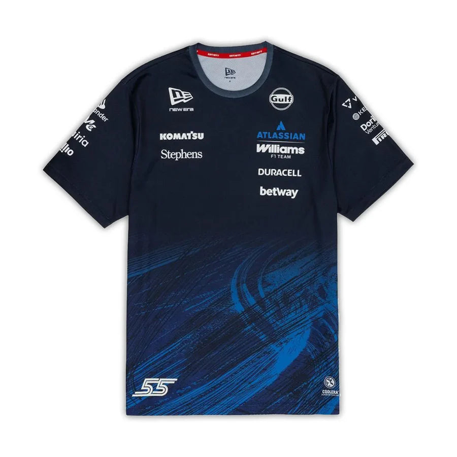 Playera Carlos Sainz Team Williams 2026 Oficial