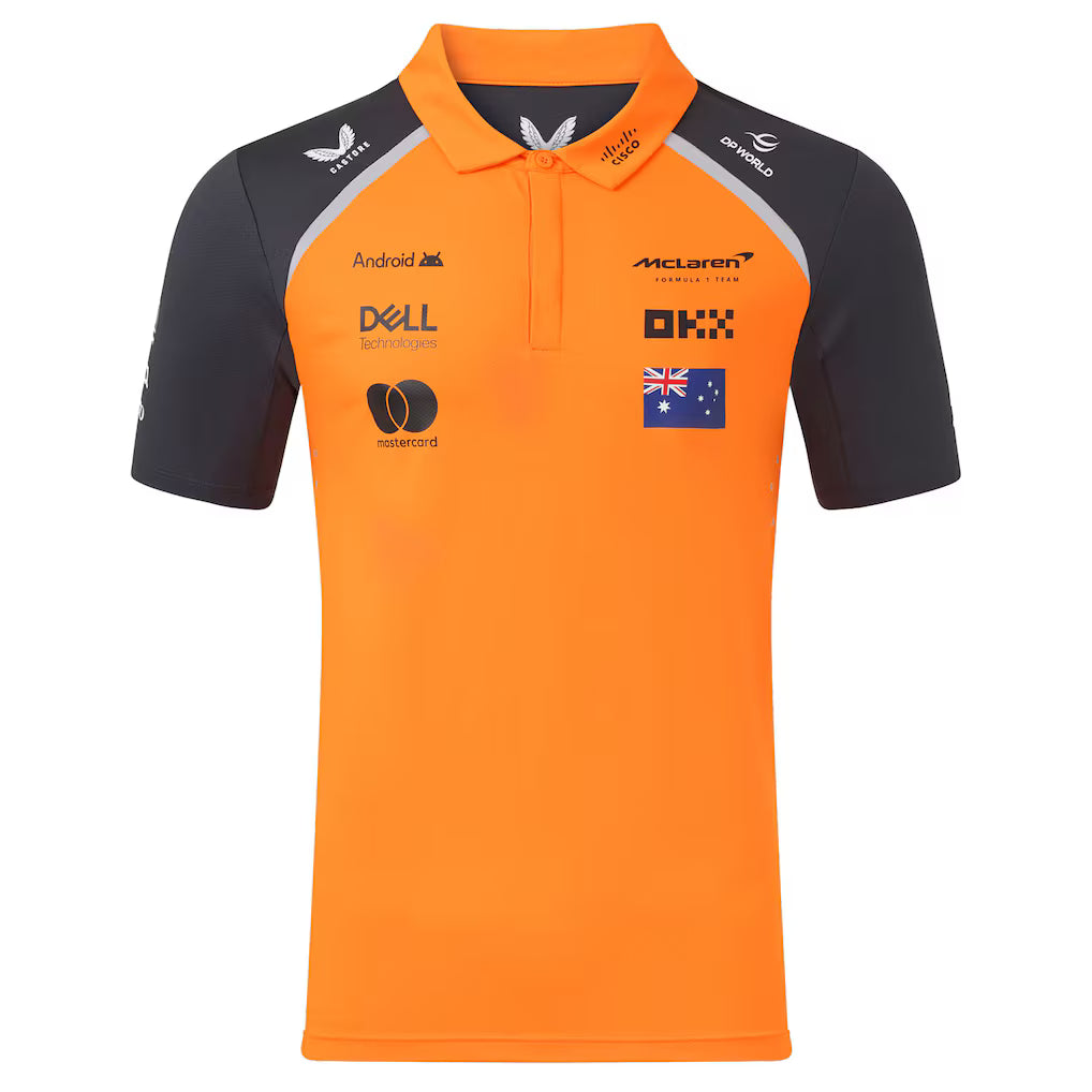 Camiseta Polo Oscar Piastri McLaren Oficial 2025