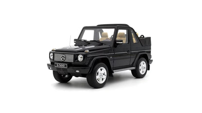 1:18 MERCEDES-BENZ G500 CONVERTIBLE OBSIDIAN BLACK METALLIC 2007