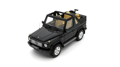 1:18 MERCEDES-BENZ G500 CONVERTIBLE OBSIDIAN BLACK METALLIC 2007