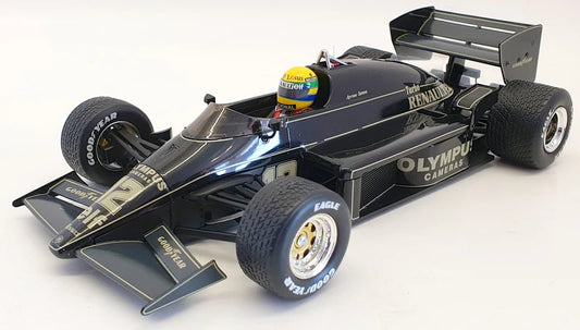 Ayrton Senna Lotus 97T #12 1st Victory F1 Winner Portugal GP Formula 1 1985 1:18